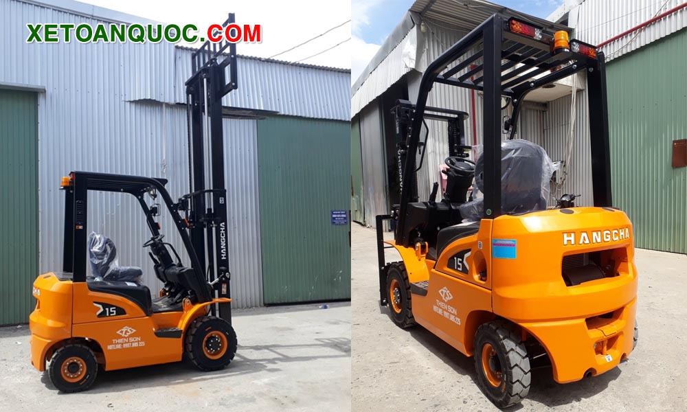 Xe nâng dầu 1.5 tấn Hangcha