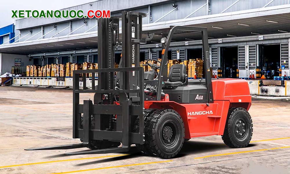 Xe nâng dầu 6 tấn Hangcha có nhiều ứng dụng