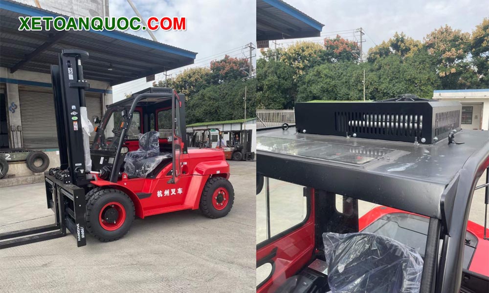 Xe nâng dầu 7 tấn Hangcha có chất lượng sản phẩm ổn định