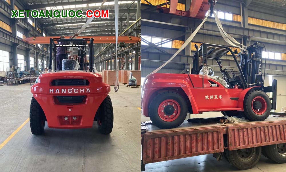 Xe nâng dầu 10 tấn Hangcha
