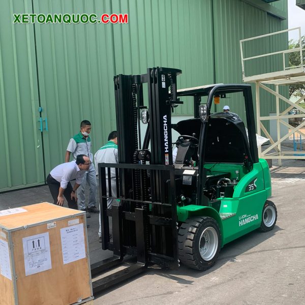 Xe nâng điện 3.5 tấn
