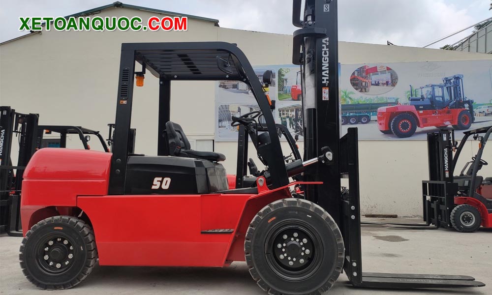 Xe nâng dầu 5 tấn Hangcha