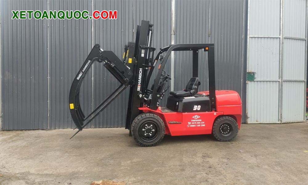 Xe nâng dầu 3 tấn Hangcha có nhiều lựa chọn