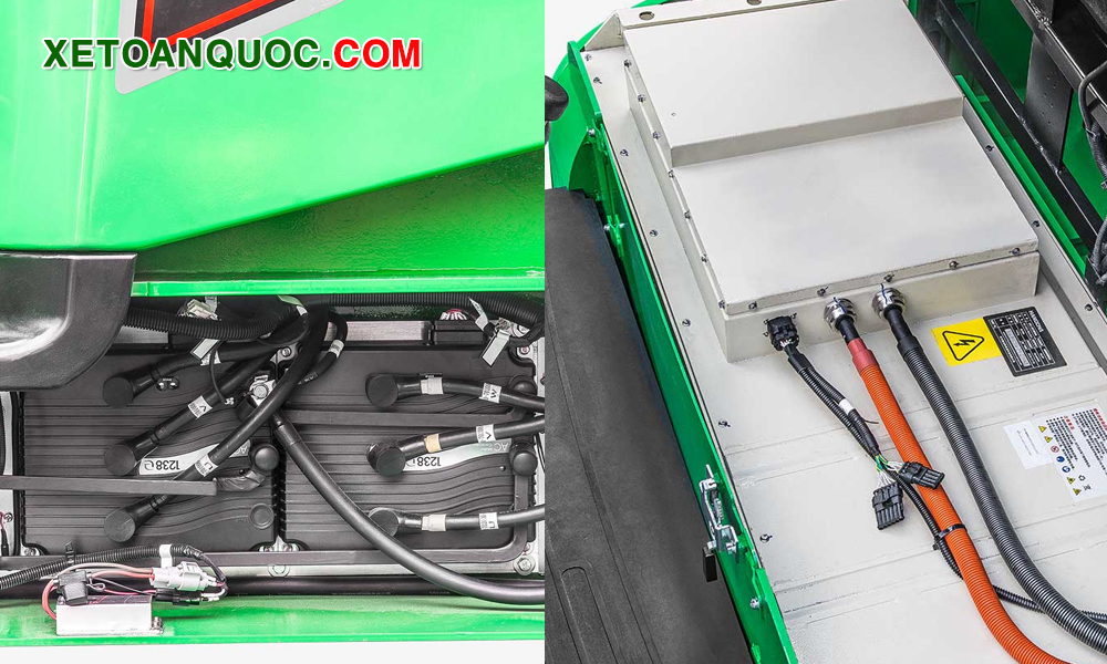 Xe nâng điện 8 tấn - 10 tấn Hangcha dễ dàng bảo trì