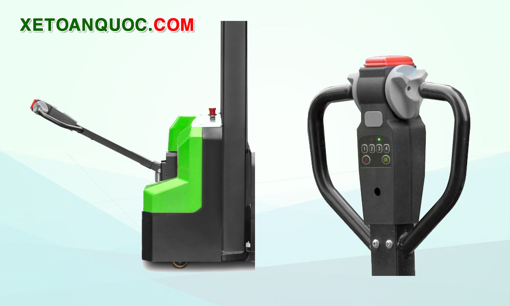 Xe nâng tay điện cao 1.2 tấn pin lithium