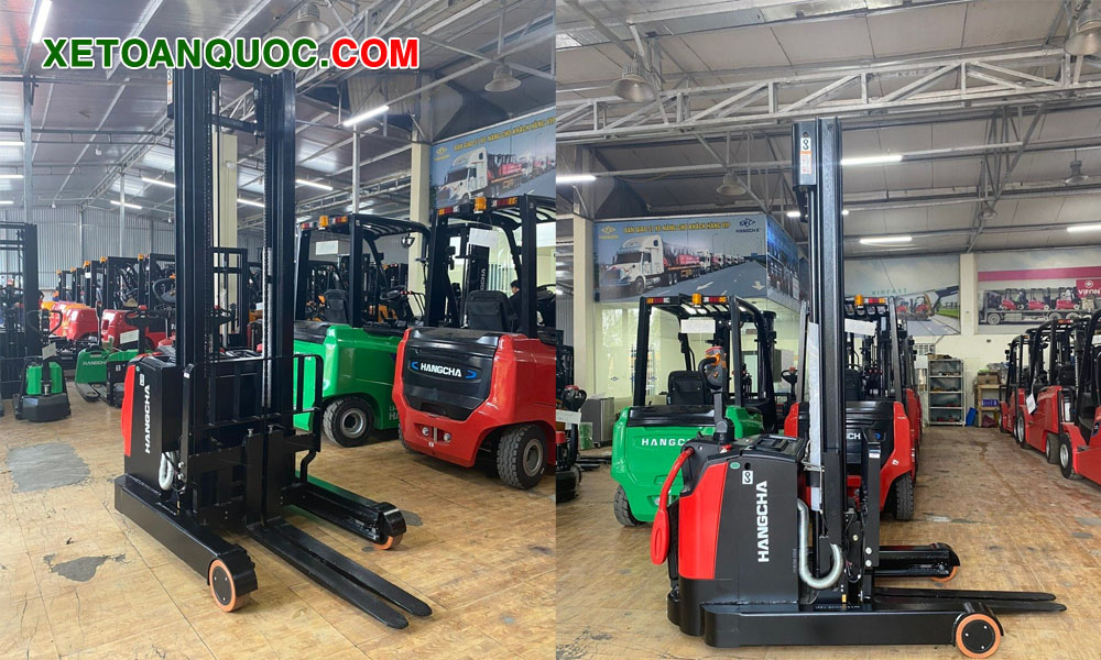 Xe nâng điện tay cao 2 tấn ắc quy axit - chì phân phối tại Xe Toàn Quốc