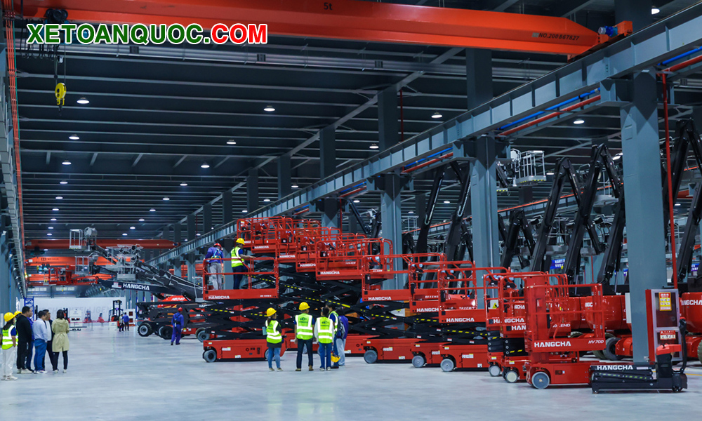 Hangcha là thương hiệu xe nâng số 1 Trung Quốc