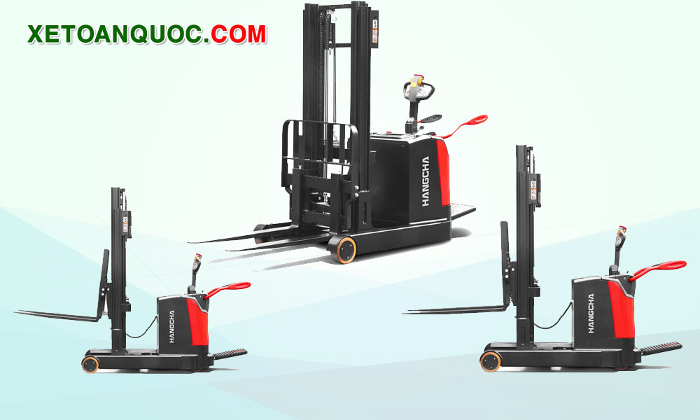 Xe nâng điện tay cao 2 tấn ắc quy axit - chì