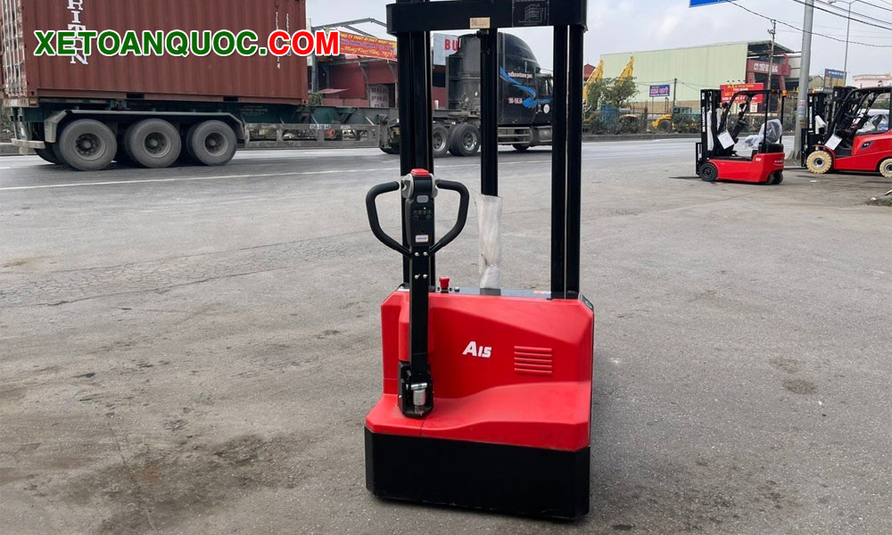 Xe nâng tay điện cao 1.5 tấn dùng ắc quy axit - chì