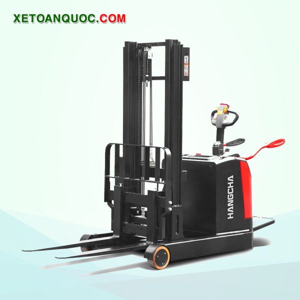 Xe nâng tay điện cao 2 tấn - axit
