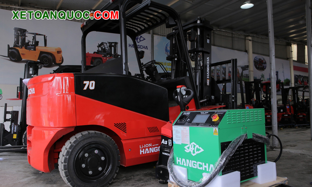 Xe nâng điện Hangcha 7 tấn