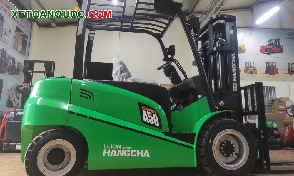 Xe nâng điện Hangcha 5 tấn