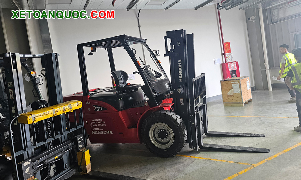 Xe nâng điện 5 tấn Hangcha
