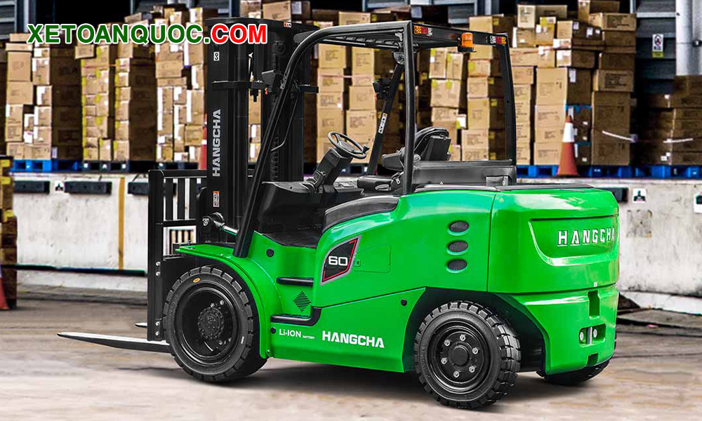 Xe nâng điện 6 tấn