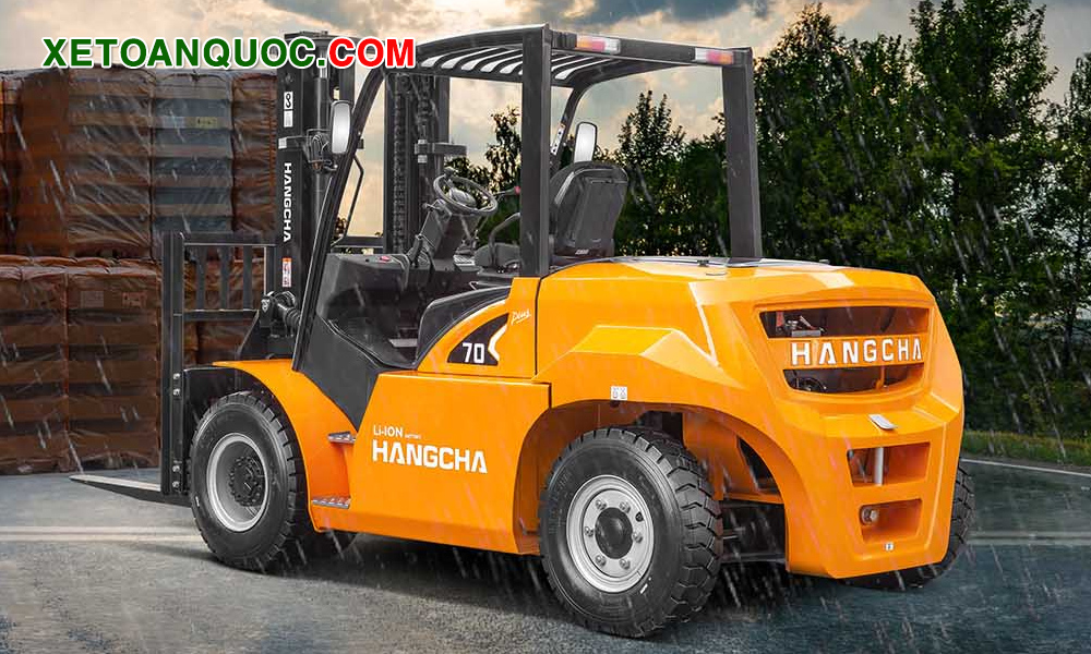 Xe nâng điện 7 tấn