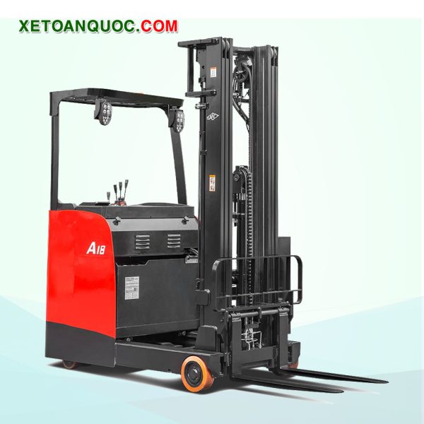 Xe nâng reach truck 1.8 tấn đứng lái