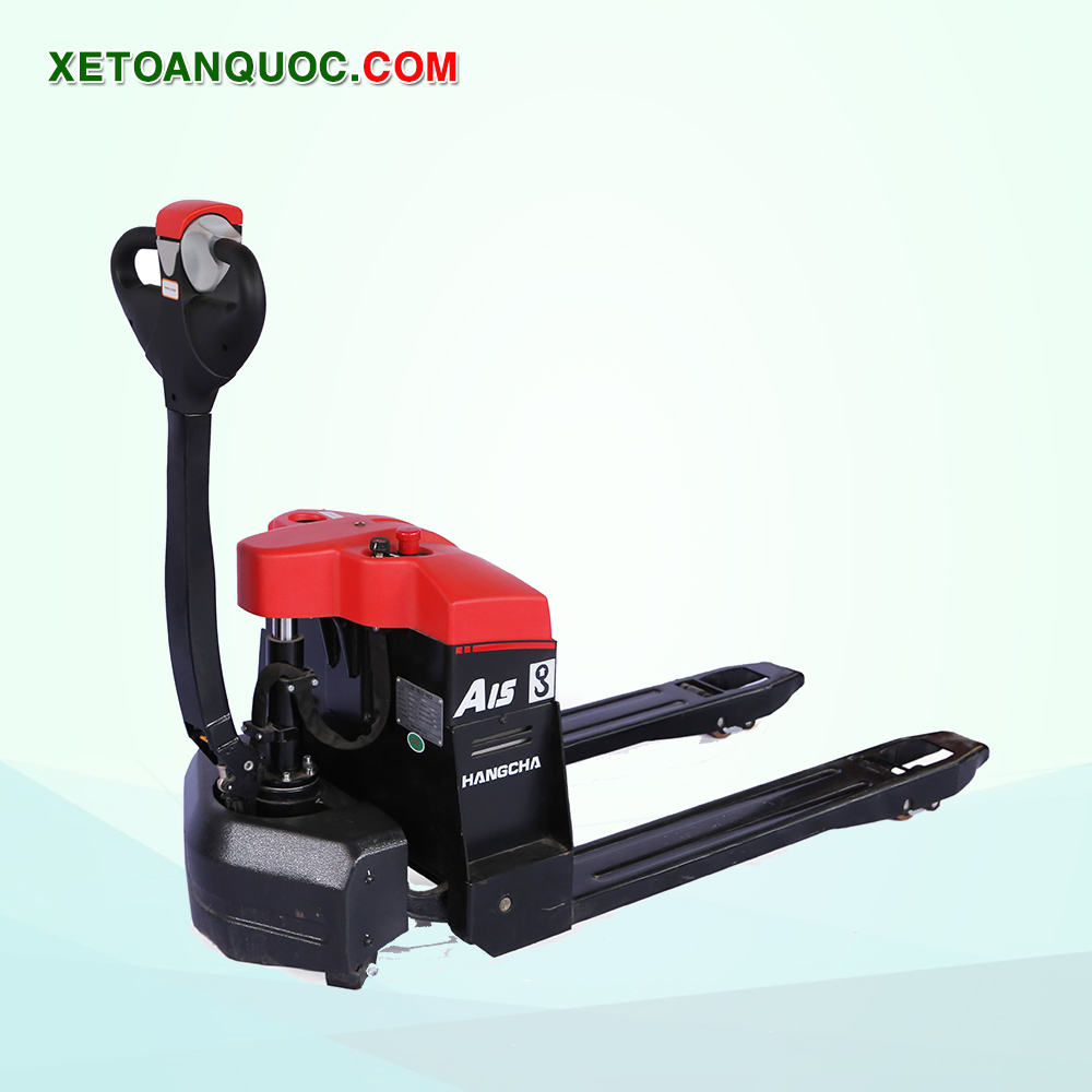 Xe nâng tay điện thấp 1,5 tấn mini - Axit