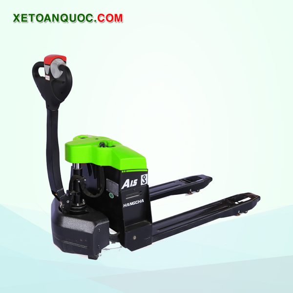Xe nâng tay điện thấp 1,5 tấn mini - Lithium
