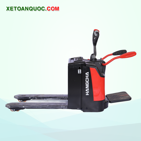 Xe nâng tay điện thấp 2 tấn - Ắc quy axit-chì