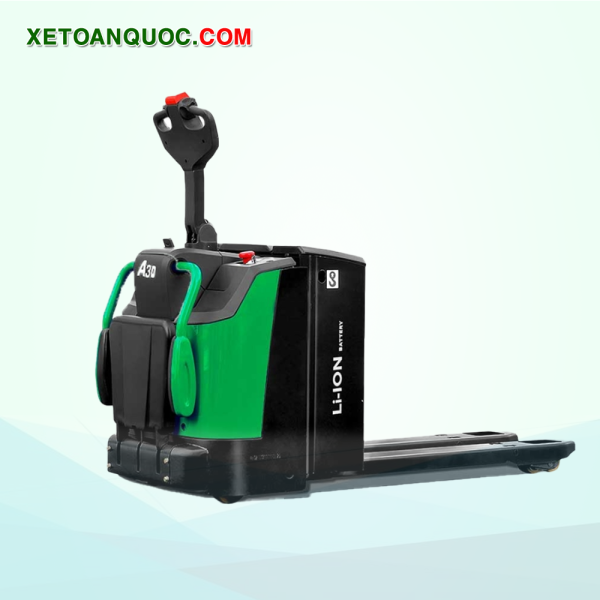 Xe nâng tay điện thấp 3 tấn - lithium