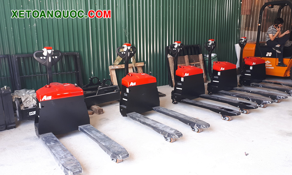 Xe nâng tay điện thấp 1,5 tấn Ắc quy Axit-chì