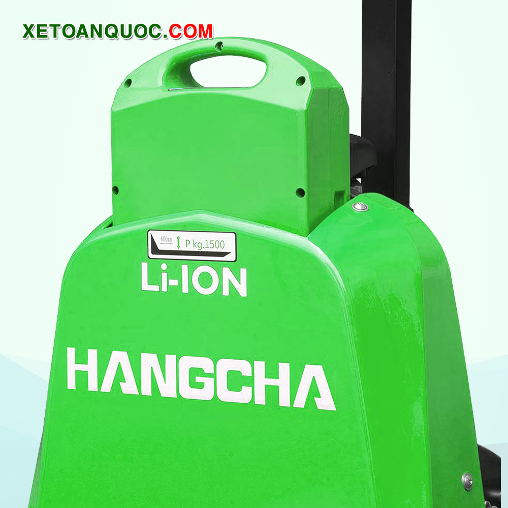 Xe nâng tay điện thấp 1,5 tấn - Lithium
