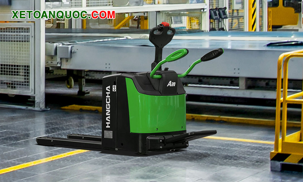 Ứng dụng của xe nâng tay điện thấp 2 tấn pin Lithium