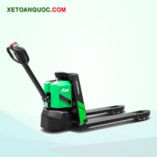Xe nâng tay điện thấp 2 tấn mini - Lithium