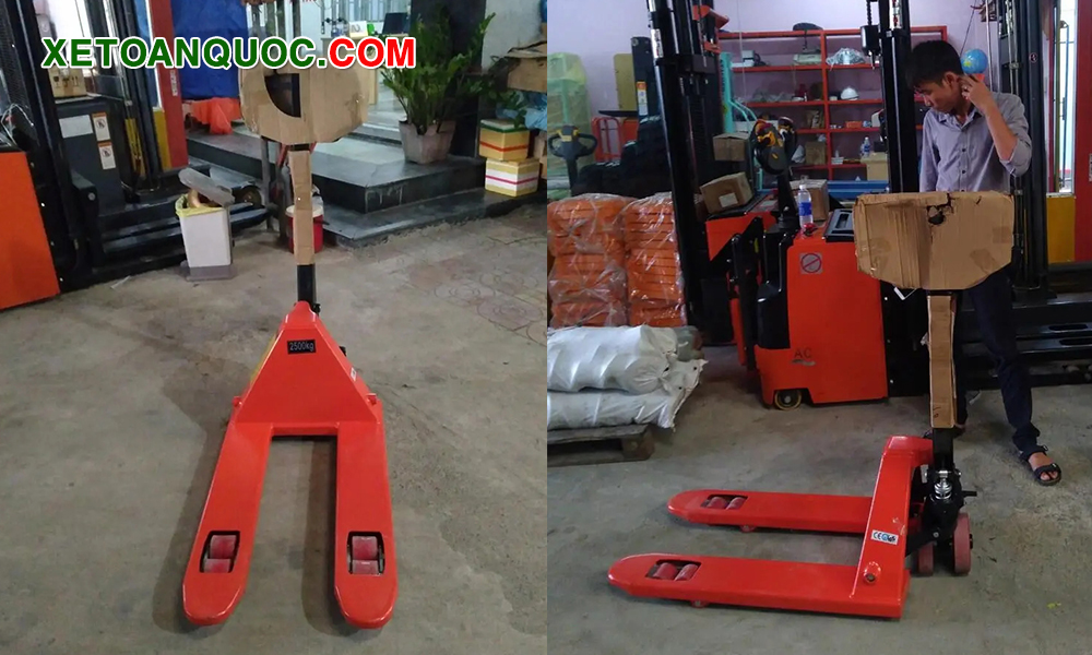 Xe nâng tay siêu ngắn có nhiều ứng dụng