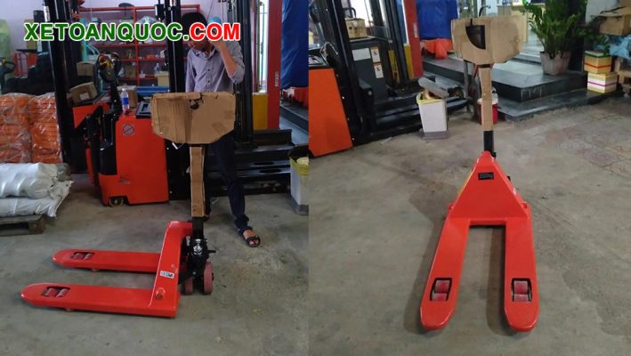 Xe nâng tay siêu ngắn