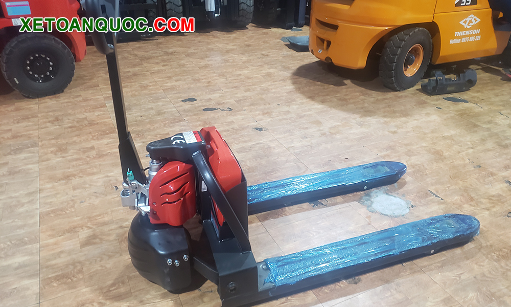 Xe nâng tay thấp ắc quy axit-chì